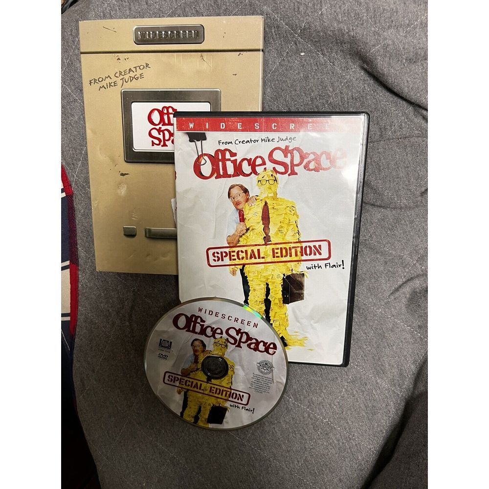 Office‎ Space Special Edition with Flair! Widescreen DVD Mike Judge Comedy